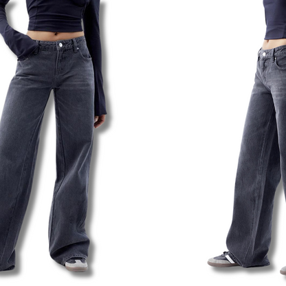 Low Rise Baggy Jeans