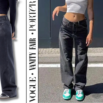 Low Rise Baggy Jeans