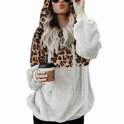 Ladies' plush Hoodie