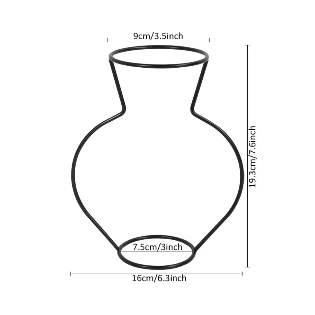 Iron Line Vase