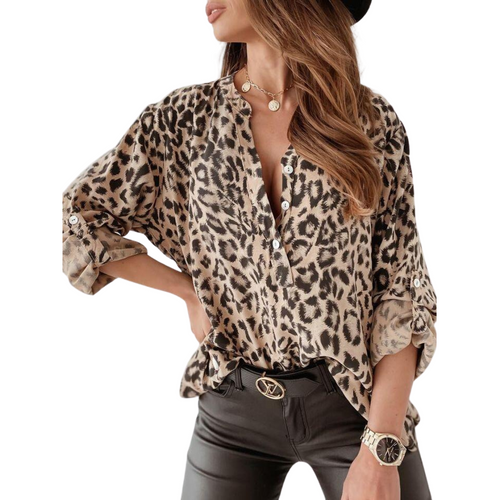 Leopard Blouse