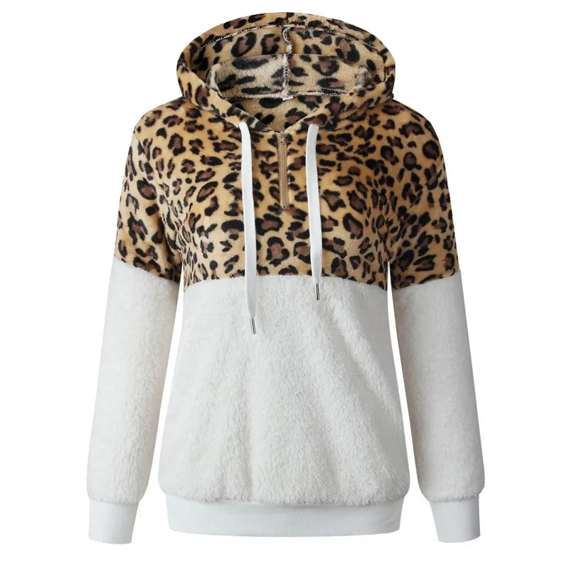 Ladies' plush Hoodie